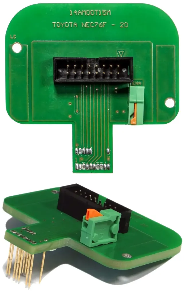 Adaptateur pour ECU Denso (NEC 76F00xx Board Type A) 14AM00T15M